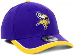 ミネソタ バイキングス ニューエラ サイドライン オンフィールド 39 Thirty FLEX CAP (紫/黄色) / Minnesota Vikings