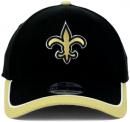 ニューオーリンズ セインツ ニューエラ サイドライン オンフィールド 39 Thirty FLEX CAP (黒/ゴールド) / New Orleans Saints