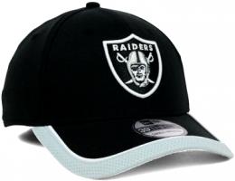 NEW ERA / NewEra ( ニューエラ ) NFL  サイドライン オンフィールド 39 Thirty FLEX CAP (黒/グレー) / Oakland Raiders ( オークランド レイダース )