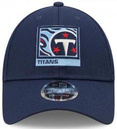 テネシー タイタンズ ニューエラ NFL フレームド 9Forty スナップバックキャップ (紺) / Tennessee Titans