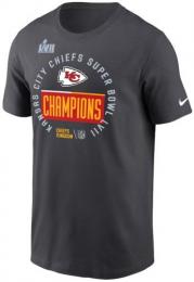 カンザスシティ チーフス ナイキ 第57回スーパーボウル優勝記念 ロッカールームTシャツ / Kansas City Chiefs