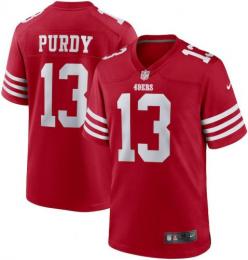 ブロック・パーディ サンフランシスコ フォーティーナイナーズ ナイキ ゲームジャージ (スカーレット)/ Brock Purdy San Francisco 49ers