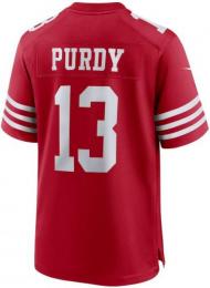 ブロック・パーディ サンフランシスコ フォーティーナイナーズ ナイキ ゲームジャージ (スカーレット)/ Brock Purdy San Francisco 49ers