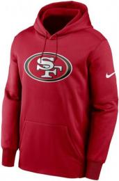 サンフランシスコ フォーティーナイナーズ ナイキ BL プルオーバー ドライフィット パーカー(スカーレット)/ San Francisco 49ers