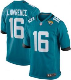 トレバー・ローレンス ジャクソンビル ジャガーズ ナイキ ゲームジャージ (ティール)/ Trevor Lawrence Jacksonville Jaguars