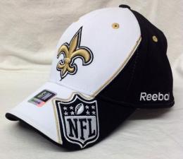 ニューオーリンズ セインツ リーボック '2010 NFL シールドロゴ FLEX CAP / New Orleans Saints