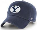 ブリガムヤング クーガーズ '47BRAND ( フォーティーセブンブランド ) NCAA レガシー クリーンアップ スラウチ CAP (紺)/ Brigham Young Cougars