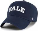 イェール ブルドッグス '47BRAND ( フォーティーセブンブランド ) NCAA レガシー クリーンアップ スラウチ CAP (紺)/ Yale Bulldogs