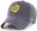 ミシガン ウルヴァリンズ '47BRAND ( フォーティーセブンブランド ) NCAA レガシー クリーンアップ スラウチ CAP (紺)※ヴィンテージ グズリロゴ版/ Michigan Wolverines