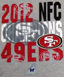 サンフランシスコ フォーティーナイナース 第47回スーパーボウル記念"アドバンス" 長袖Tシャツ(グレー)/ San Francisco 49ers