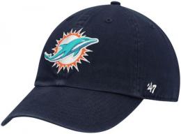 マイアミ ドルフィンズ '47BRAND ( フォーティーセブンブランド ) レガシー クリーンアップ スラウチ CAP (紺) / Miami Dolphins
