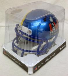 ロサンゼルス ラムズ 第56回スーパーボウル優勝記念 リデル レボリューション スピード レプリカ ミニヘルメット / Los Angeles Rams SuperBowl LVI Champions Revolution Speed Mini Football Helmet