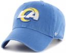 ロサンゼルス ラムズ '47BRAND ( フォーティーセブンブランド ) NFL レガシー クリーンアップ スラウチ CAP (ロイヤル)/ Los Angeles Rams