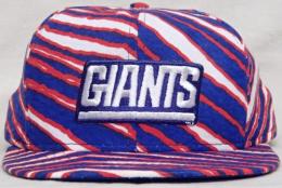 New York Giants Zubaz Vintage SnapBack Cap by AJD CAP CORP Made In USA