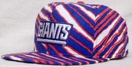 New York Giants Zubaz Vintage SnapBack Cap by AJD CAP CORP Made In USA