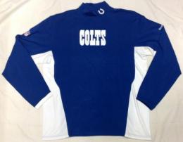 インディアナポリス コルツ リーボック '2009 コーチズ長袖モックタートル(青)/ Indianapolis Colts