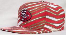 San Francisco 49ers Zubaz Vintage SnapBack Cap by AJD CAP CORP Made In USA