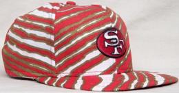 San Francisco 49ers Zubaz Vintage SnapBack Cap by AJD CAP CORP Made In USA