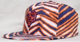 Chicago Bears Zubaz Vintage SnapBack Cap by AJD CAP CORP Made In USA