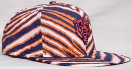 Chicago Bears Zubaz Vintage SnapBack Cap by AJD CAP CORP Made In USA