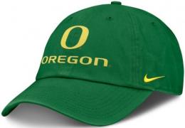 オレゴン ダックス ナイキ '25 サイドライン スラウチ CAP(緑)/ Oregon Ducks