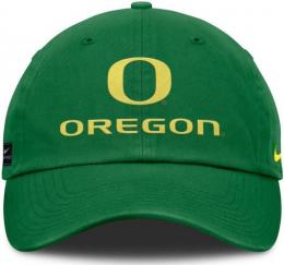 オレゴン ダックス ナイキ '25 サイドライン スラウチ CAP(緑)/ Oregon Ducks