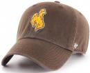 ワイオミング カウボーイズ '47BRAND ( フォーティーセブンブランド ) NCAA レガシー クリーンアップ スラウチ CAP (ブラウン)/ Wyoming Cowboys