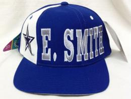 Emmitt Smith Dallas Cowboys Starter Vintage Snapback Cap NFL PRO LINE (Blue)