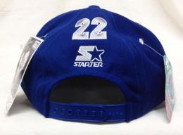 Emmitt Smith Dallas Cowboys Starter Vintage Snapback Cap NFL PRO LINE (Blue)