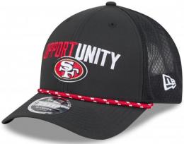サンフランシスコ フォーティーナイナーズ ニューエラ '25 サイドライン インスパイアチェンジ ナインフォーティー CAP (黒)/ San Francisco 49ers