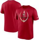 サンフランシスコ フォーティーナイナーズ ナイキ アイコン レジェンド Tシャツ (ドライフィット版) (スカーレット) / San Francisco 49ers