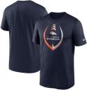 デンバー ブロンコス ナイキ アイコン レジェンド Tシャツ (ドライフィット版) (紺) / Denver Broncos