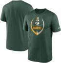 グリーンベイ パッカーズ ナイキ アイコン レジェンド Tシャツ (ドライフィット版) (緑) / Green Bay Packers