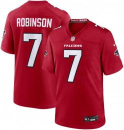 ビジャン・ロビンソン アトランタ ファルコンズ ナイキ ゲームジャージ (赤)/ Bijan Robinson Atlanta Falcons