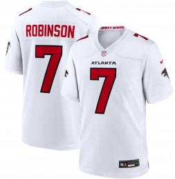 ビジャン・ロビンソン アトランタ ファルコンズ ナイキ ゲームジャージ (白)/ Bijan Robinson Atlanta Falcons
