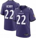 デリック・ヘンリー ボルチモア レイブンズ ナイキ ゲームジャージ (紫)/ Derrick Henry Baltimore Ravens