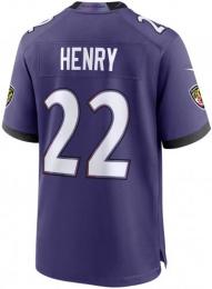 デリック・ヘンリー ボルチモア レイブンズ ナイキ ゲームジャージ (紫)/ Derrick Henry Baltimore Ravens