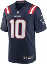 ドレイク・メイ ニューイングランド ペイトリオッツ ナイキ ゲームジャージ (紺)/ Drake Maye New England Patriots