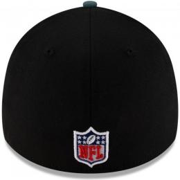 フィラデルフィア イーグルス ニューエラ NFL '25 サイドライン ドラフト サーティーナインサーティー フレックス キャップ (黒/ミッドナイトグリーン)/ Philadelphia Eagles