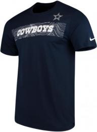 ダラス カウボーイズ ナイキ '2018 サイドライン セイスミック ドライフィットTシャツ (紺)/ Dallas Cowboys