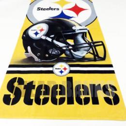 ピッツバーグ・スティーラーズ グッズ スペクトル ビーチ タオル(縦長版)/ Pittsburgh Steelers