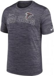 アトランタ ファルコンズ ナイキ '23 アーチ ベロシティ Tシャツ (ドライフィット版) (黒) / Atlanta Falcons