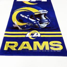 ロサンゼルス・ラムズ グッズ スペクトル ビーチ タオル(縦長版)/ Los Angeles Rams