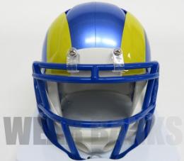 ロサンゼルス・ラムズ リデル レボリューション スピード レプリカ ミニヘルメット 2020〜/ NFL グッズ Los Angeles Rams Revolution Speed Mini Football Helmet 2020〜