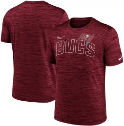 タンパベイ バッカニアーズ ナイキ '23 アーチ ベロシティ Tシャツ (ドライフィット版) (赤) / Tampa Bay Buccaneers