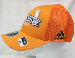 テネシー ボランティアーズ アディダス '2010 サイドライン プレイヤー メッシュバック FLEX CAP(オレンジ)/ Tennessee Volunteers