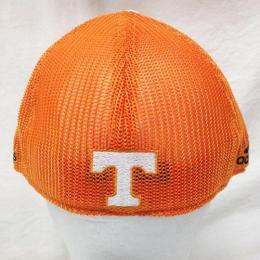 テネシー ボランティアーズ アディダス '2010 サイドライン プレイヤー メッシュバック FLEX CAP(オレンジ)/ Tennessee Volunteers