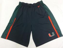 マイアミ ハリケーンズ ナイキ '2013 スピード フライ XL ショートパンツ (チャコールグレー/緑) / Miami Hurricanes