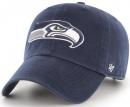 シアトル シーホークス '47BRAND ( フォーティーセブンブランド ) NFL レガシー クリーンアップ スラウチ CAP (紺)/ Seattle Seahawks