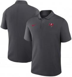 タンパベイ バッカニアーズ ナイキ ベーシックロゴ 半袖 ドライフィット ポロシャツ(ピューター) / Tampa Bay Buccaneers